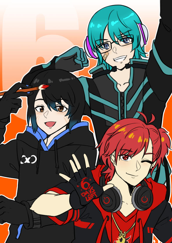 DAY 6 @RyukenVermilion @Rikimaru_Neor @MinoruItoKun