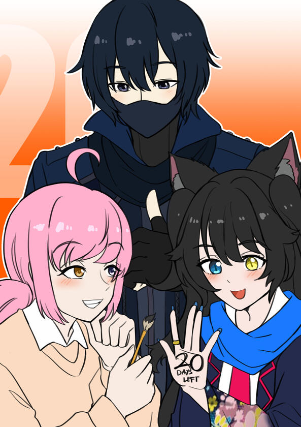 DAY 20 @KiriharaRyoma @miyumiyuu05 @Ren_Tsubasa