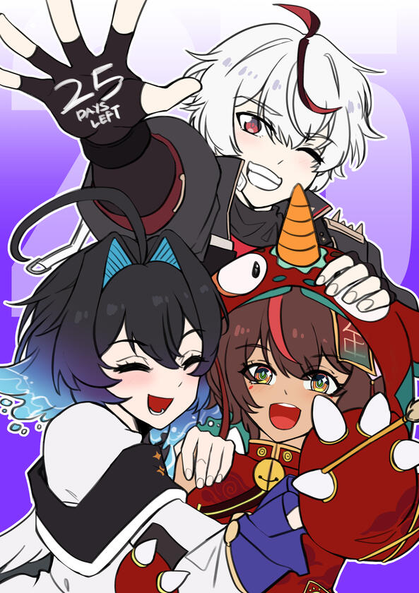 DAY 25 @kurisukowa @akirunobu @aozaakimaeena