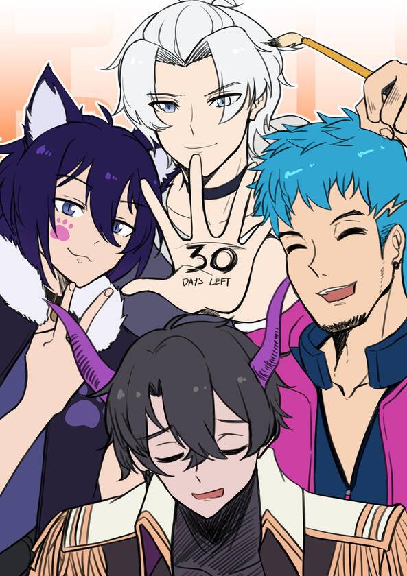 DAY 30 @MewAshitaka @VT_Laoly @ElisifirAsura @pepodrops