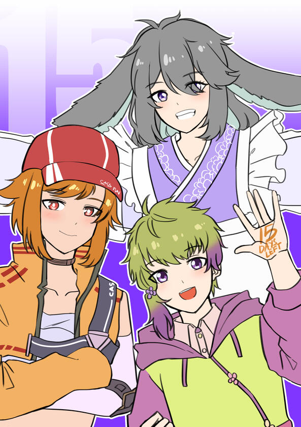 DAY 15 @cass_kuns @ziq_ZIQA @HishikiMurasaki