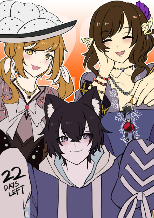 DAY 22 @Yukicchi_Yuki @nyanjunnaVT @MaNameBin