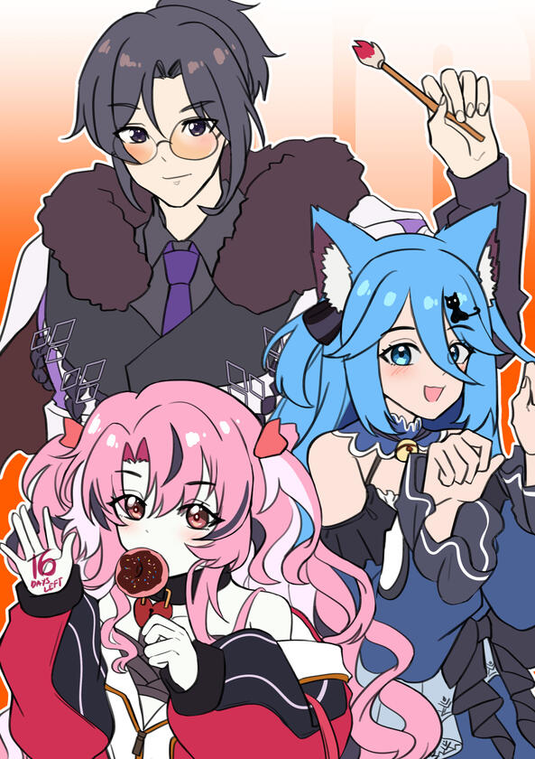 DAY 16 @AyumuNagamiVT @Kirisato12 @KudryavkaLaika