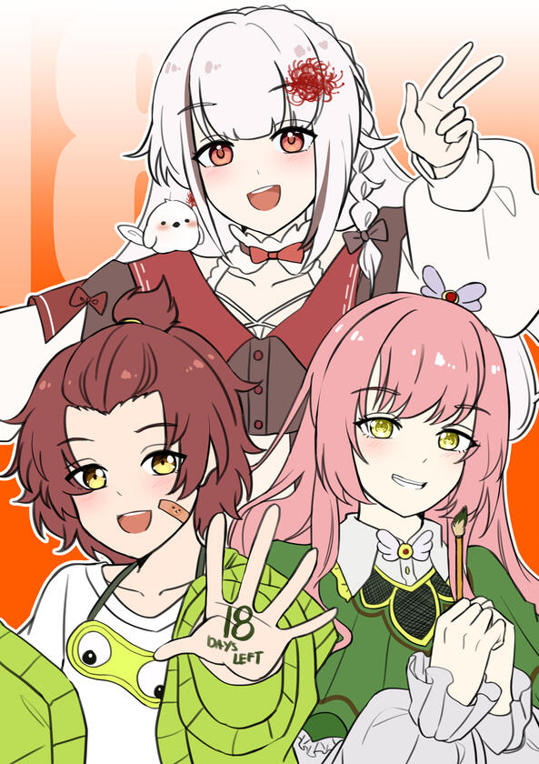 DAY 18 @MarikaSumiko @Shimotori_Rico @WaffleGrabs