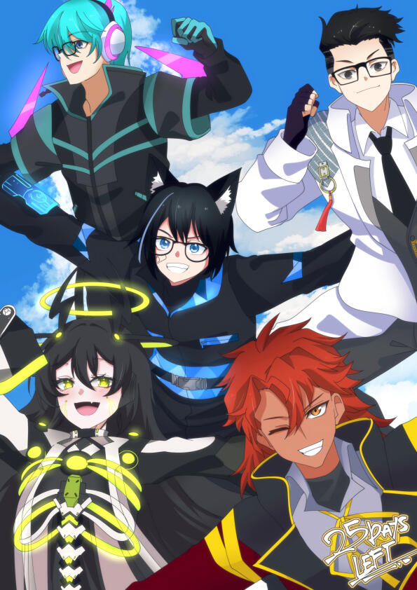 DAY 25: @StarLightSekai_ @midoriVRDJ @RyuSyeJeong27 @Rikimaru_Neor @Ochitsuku_Airei @antounelkhouly