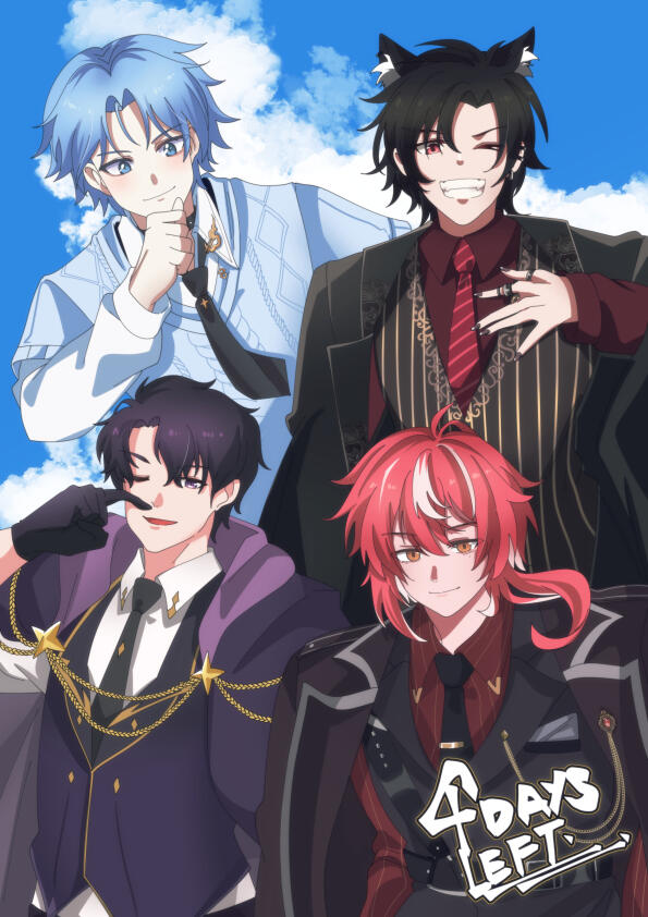 DAY 4:@AKAVirtualOnAir @HarrisCainee @gingehenna @MikazukiArion @xSouta_